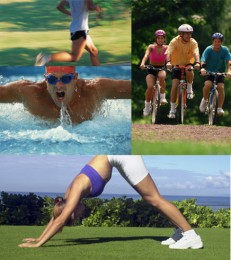  biking outdoors